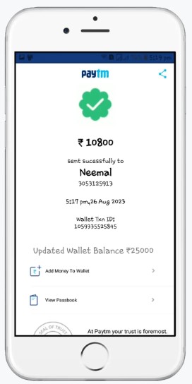 Prank Payment apk download paytm